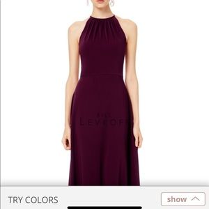 Bill Levkoff bridesmaid dress.